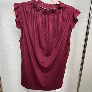 Maroon blouse